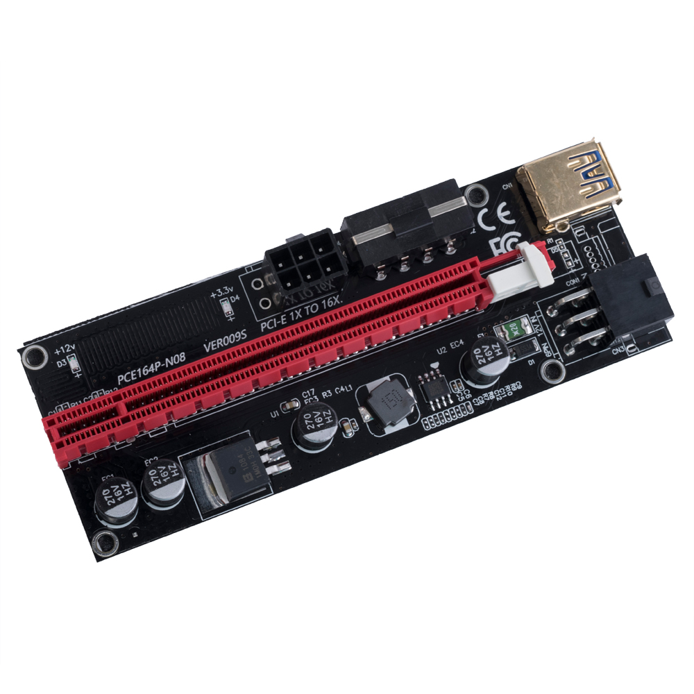 Райзер 1x to 16x PCI Express (Ver 009)