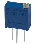 500 Ohm 3296Y-1-501LF (резистор змінного опору)