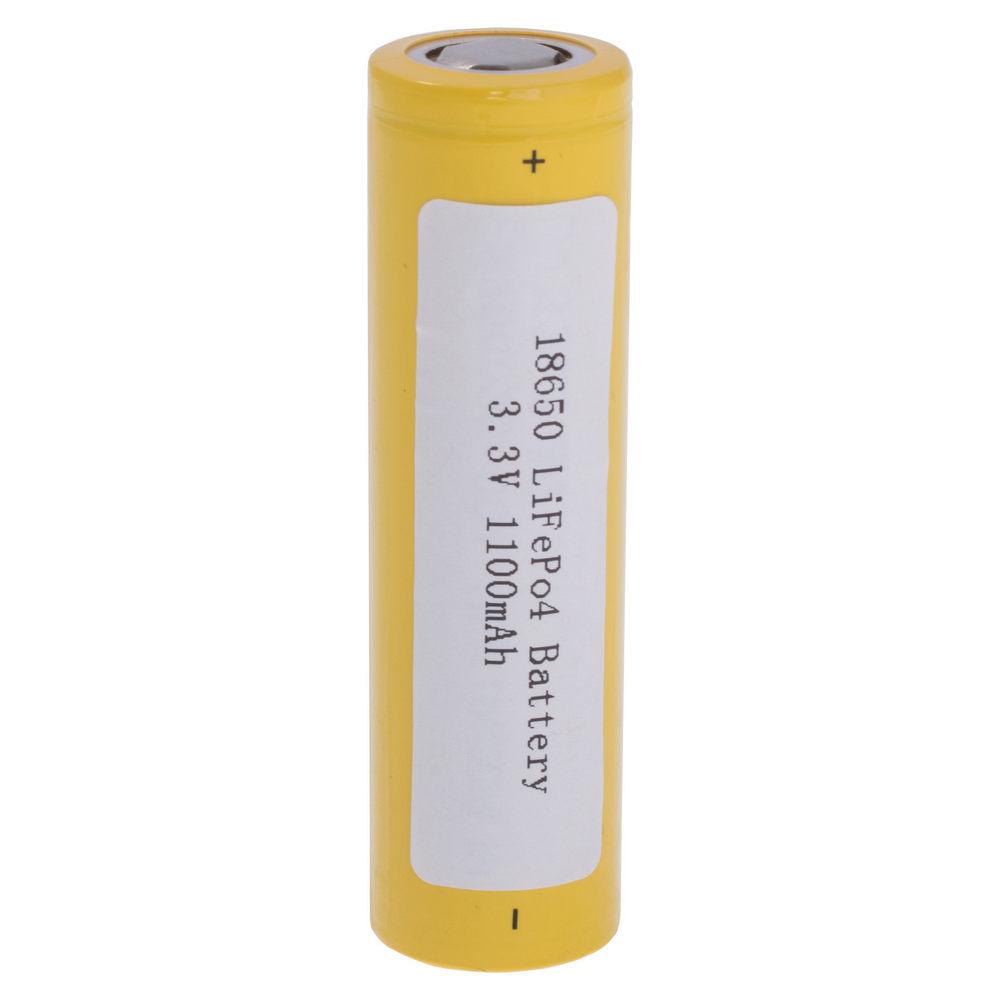 LiFePO4 1,1Ah, 3,3V, 18650 GEB акумулятор літій-залізо-фосфатний A123-18650