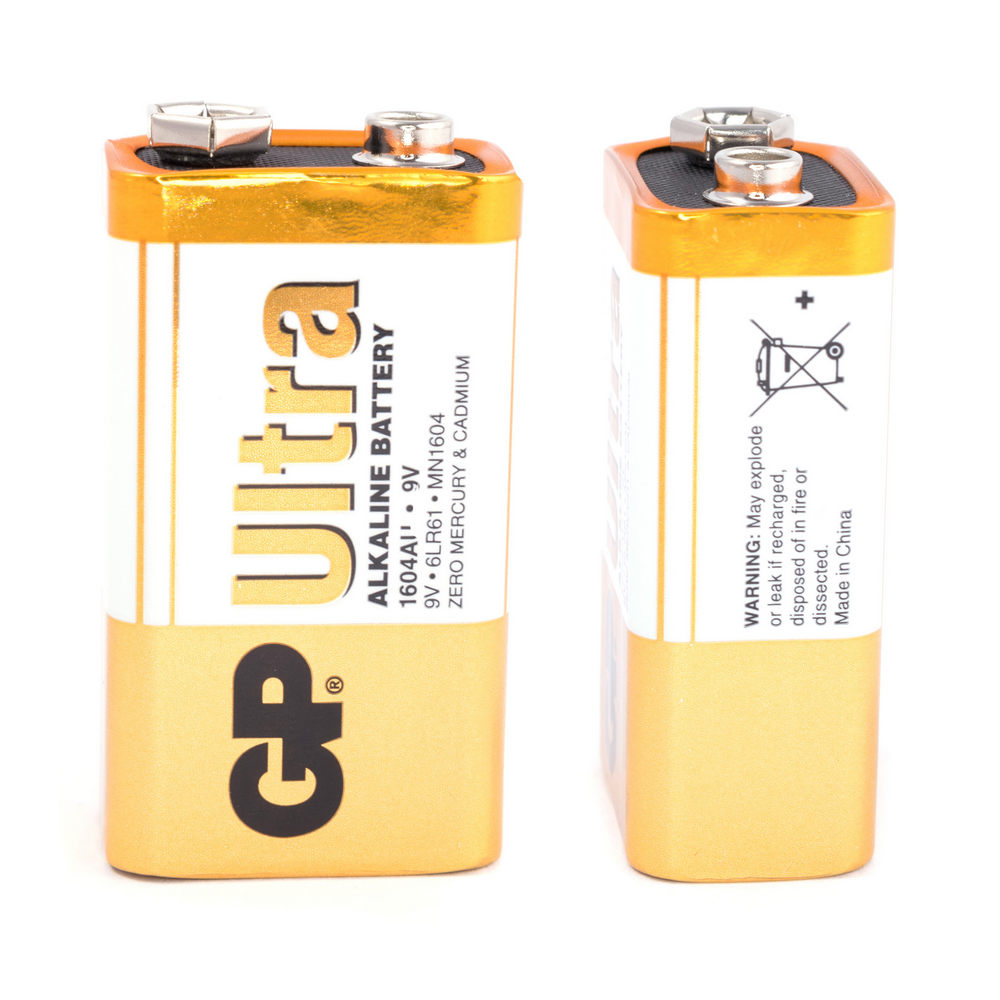 Батарейка "Крона" лужна 9V 1шт. GP Batteries GP1604A-5UE1. 6LF22